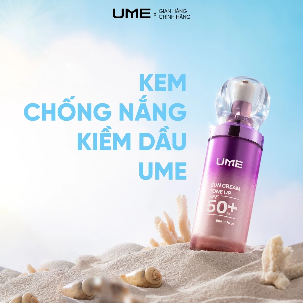 Kem chống nắng nâng tông UME (50g)